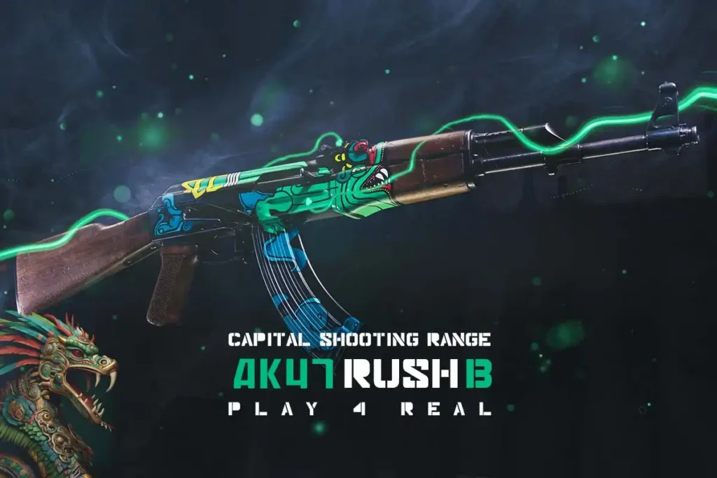 AK47 Rush B CSGO Boedapest Schieten Karabijn