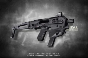 Glock 17 CAA MCK Conversiekit Boedapest Schieten Machinepistool