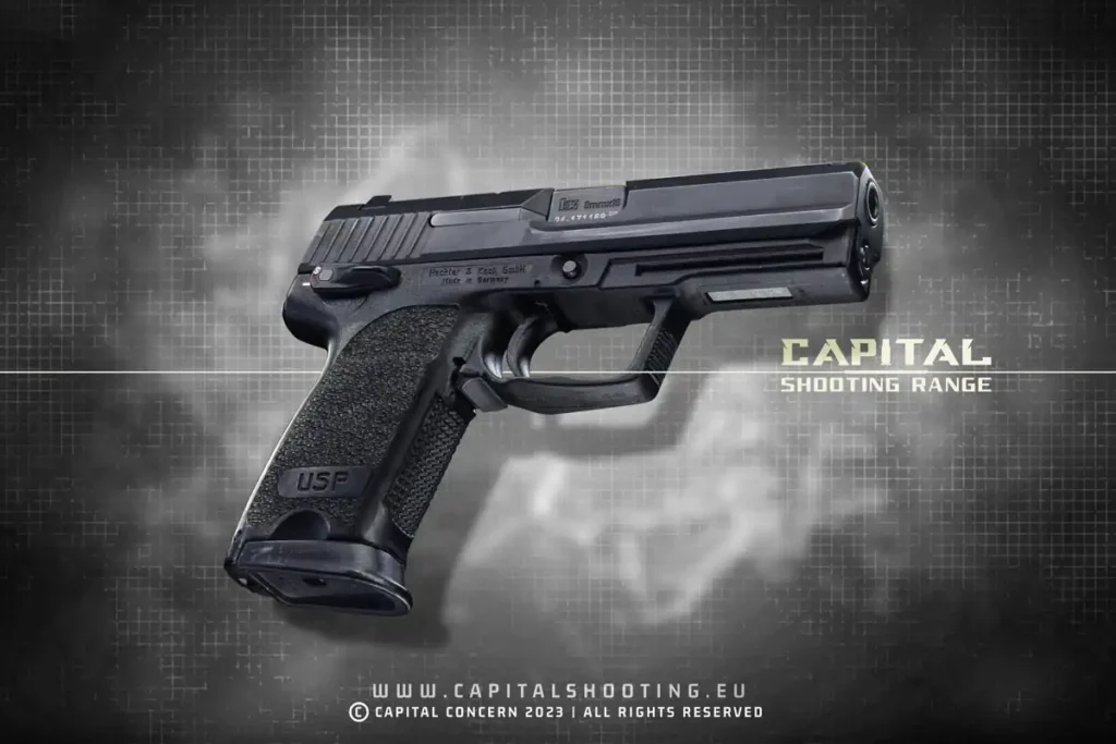 Heckler & Koch USP Boedapest Schieten Dienstpistool