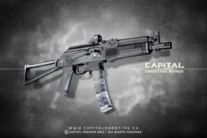 Kalashnikov Izhmash Saiga 9 Boedapest Schieten Machinepistool