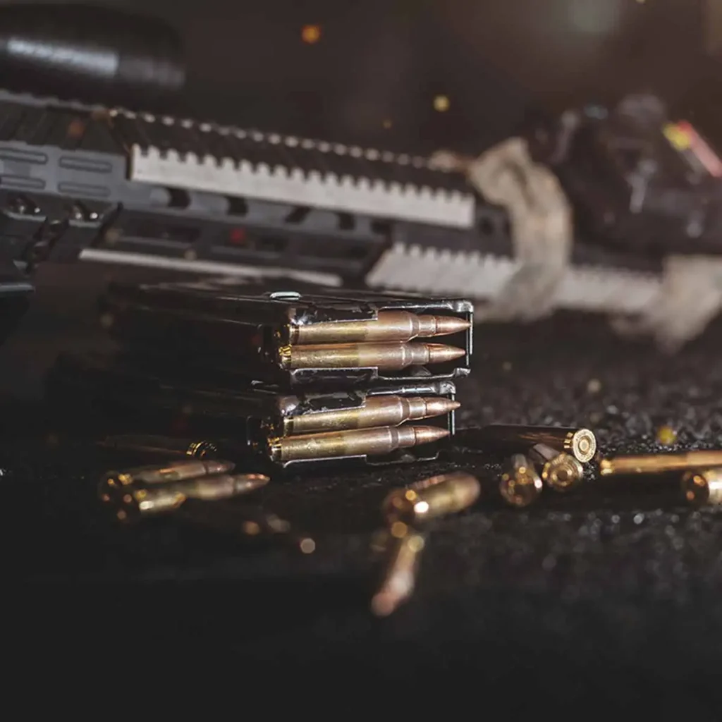M4 Karabijn Magazijn en Munitie Boedapest Schieten