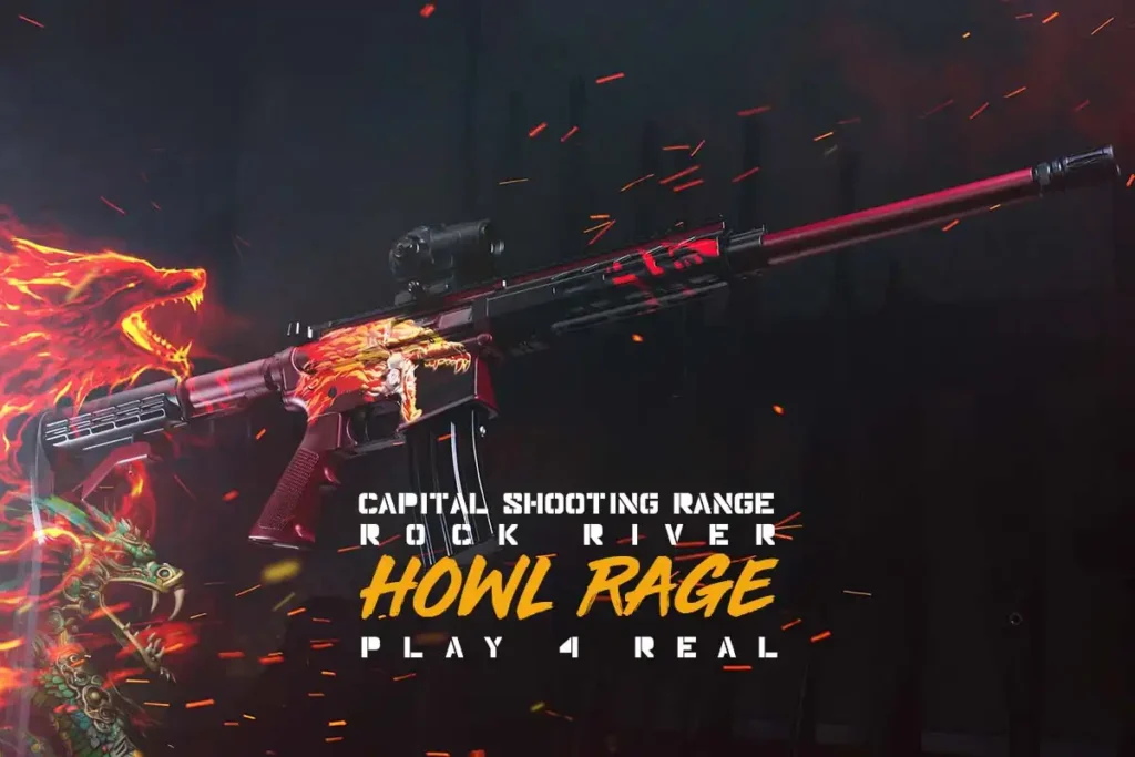 M4A4 Howl CSGO Skin Boedapest Schieten Karabijn