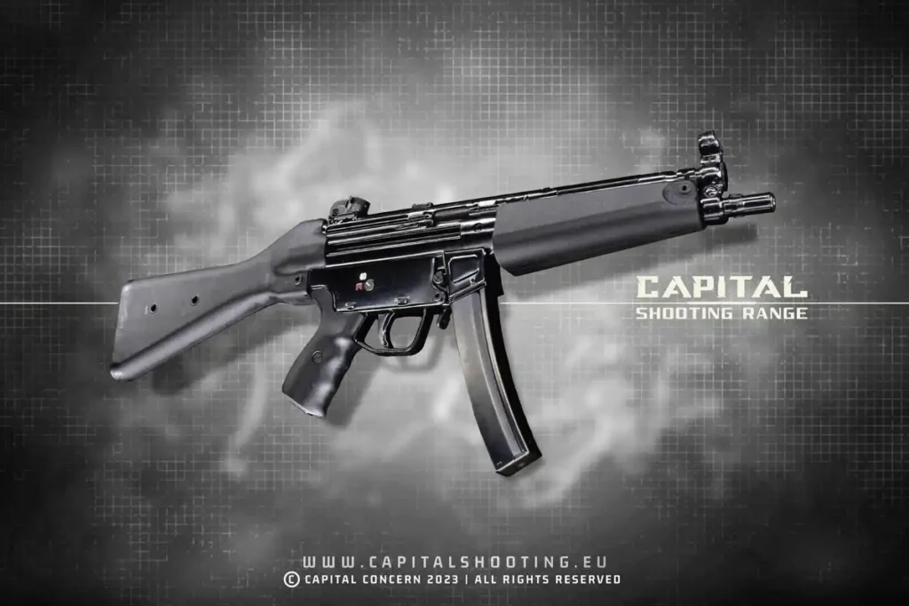 MP5 POF Boedapest Schieten Machinepistool