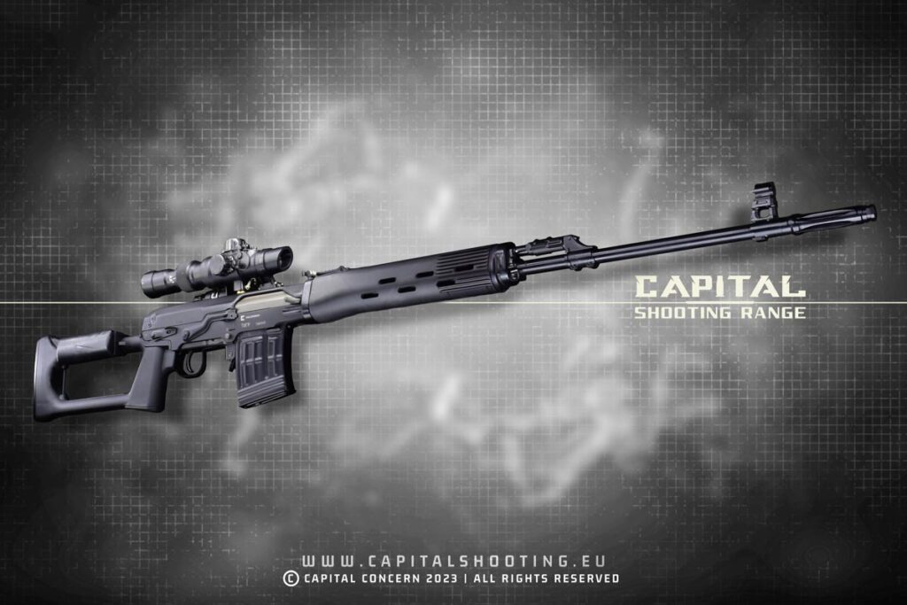 SVD Dragunov Tijger Speciale Editie Boedapest Schieten Scherpschuttersgeweer