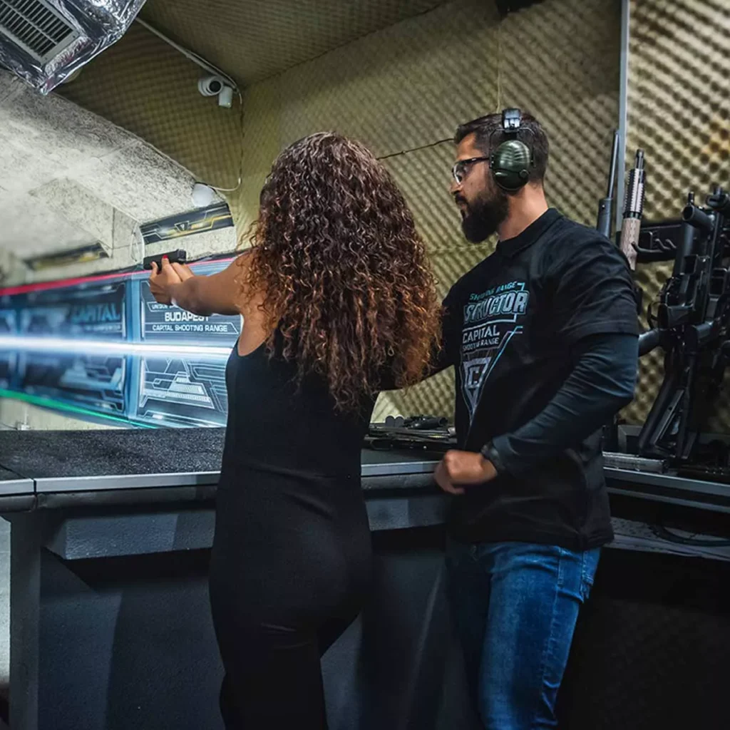 Boedapest Schieten Ervaring in Actie Foto